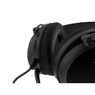 Gaming-Headset mit Mikrofon Genesis TORON 301/Stereo/Buchse/Kabel/Ständer/Schwarz