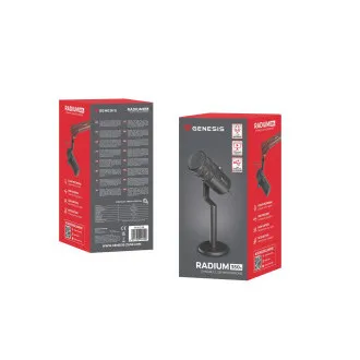 Genesis Radium 350D Dynamisches Streaming-Mikrofon, USB