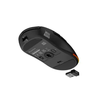Genesis Gaming Wireless Maus ZIRCON XIII/Gaming/Optisch/26.000 DPI/Kabellos USB/Schwarz Genesis Gaming Wireless Maus ZIRCON XIII/Gaming/Optisch/26.000 DPI/Kabellos USB/Schwarz