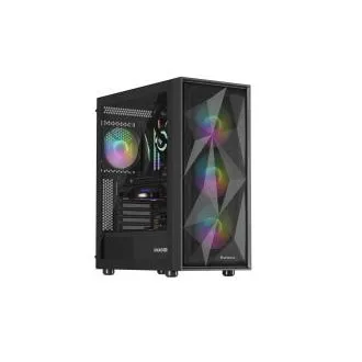 Genesis DIAXID 605 ARGB/Midi Tower/Transpar/Schwarzes Computergehäuse Genesis DIAXID 605 ARGB/Midi Tower/Transpar/Schwarzes Computergehäuse