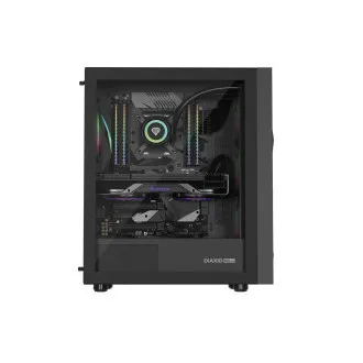 Genesis DIAXID 605 ARGB/Midi Tower/Transpar/Schwarzes Computergehäuse Genesis DIAXID 605 ARGB/Midi Tower/Transpar/Schwarzes Computergehäuse