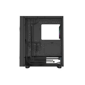 Genesis DIAXID 605 ARGB/Midi Tower/Transpar/Schwarzes Computergehäuse Genesis DIAXID 605 ARGB/Midi Tower/Transpar/Schwarzes Computergehäuse