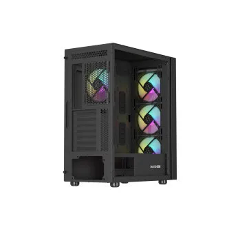 Genesis DIAXID 605 ARGB/Midi Tower/Transpar/Schwarzes Computergehäuse Genesis DIAXID 605 ARGB/Midi Tower/Transpar/Schwarzes Computergehäuse