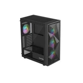 Genesis DIAXID 605 ARGB/Midi Tower/Transpar/Schwarzes Computergehäuse Genesis DIAXID 605 ARGB/Midi Tower/Transpar/Schwarzes Computergehäuse