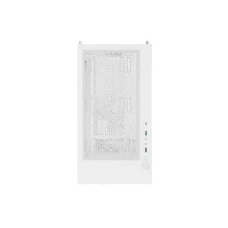 Computergehäuse Genesis DIAXID 605 ARGB/Midi Tower/Transparent/Weiß