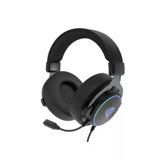 Gaming-Headset mit Mikrofon Genesis NEON 764/7.1/USB/Kabel/Ständer/Schwarz