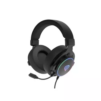 Gaming-Headset mit Mikrofon Genesis NEON 764/7.1/USB/Kabel/Ständer/Schwarz