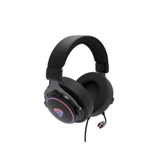 Gaming-Headset mit Mikrofon Genesis NEON 764/7.1/USB/Kabel/Ständer/Schwarz