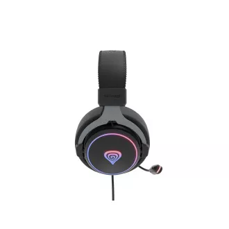 Gaming-Headset mit Mikrofon Genesis NEON 764/7.1/USB/Kabel/Ständer/Schwarz