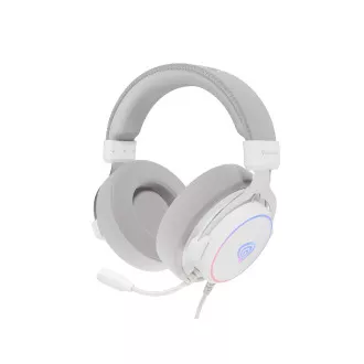 Gaming-Headset mit Mikrofon Genesis NEON 764/7.1/USB/Draht/Stand/Weiß