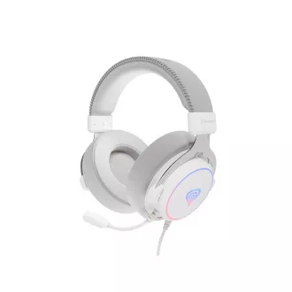 Gaming-Headset mit Mikrofon Genesis NEON 764/7.1/USB/Draht/Stand/Weiß