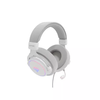 Gaming-Headset mit Mikrofon Genesis NEON 764/7.1/USB/Draht/Stand/Weiß