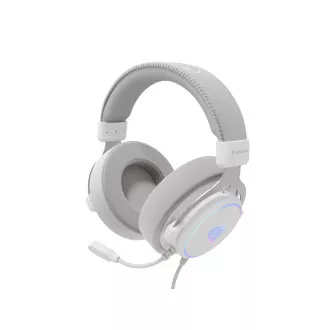 Gaming-Headset mit Mikrofon Genesis NEON 764/7.1/USB/Draht/Stand/Weiß