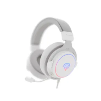 Gaming-Headset mit Mikrofon Genesis NEON 764/7.1/USB/Draht/Stand/Weiß