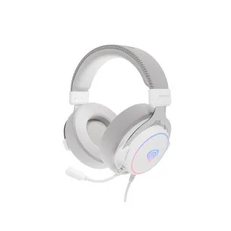 Gaming-Headset mit Mikrofon Genesis NEON 764/7.1/USB/Draht/Stand/Weiß