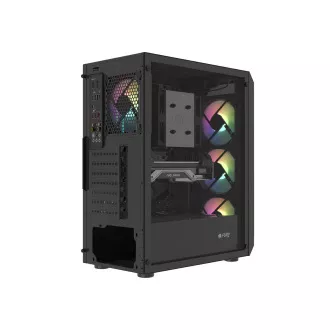 PC-Gehäuse Fury SHOBO/Midi Tower/Transpar./Schwarz PC-Gehäuse Fury SHOBO/Midi Tower/Transpar./Schwarz