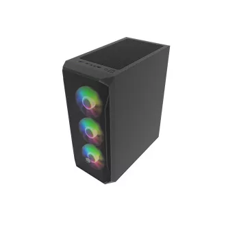 PC-Gehäuse Fury SHOBO/Midi Tower/Transpar./Schwarz PC-Gehäuse Fury SHOBO/Midi Tower/Transpar./Schwarz