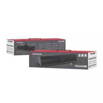 Genesis HELIUM 312BT/Stereo/10W/Schwarz Gaming-Soundbar Genesis HELIUM 312BT/Stereo/10W/Schwarz Gaming-Soundbar
