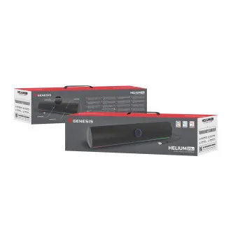 Genesis HELIUM 312BT/Stereo/10W/Schwarz Gaming-Soundbar Genesis HELIUM 312BT/Stereo/10W/Schwarz Gaming-Soundbar