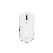 Genesis Gaming Maus ZIRCON 660/Gaming/Optisch/12.000 DPI/Kabellos/Kabellos/Weiß