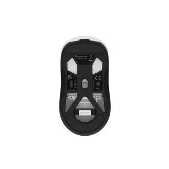 Genesis Gaming Maus ZIRCON 660/Gaming/Optisch/12.000 DPI/Kabellos/Kabellos/Weiß