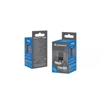 Gamepad-Ladegerät Genesis TIN 300 für PS5-Konsole, schwarz und weiß Gamepad-Ladegerät Genesis TIN 300 für PS5-Konsole, schwarz und weiß
