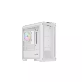 Computergehäuse Genesis IRID 503 ARGB LITE/Mini Tower/Transparent/Weiß