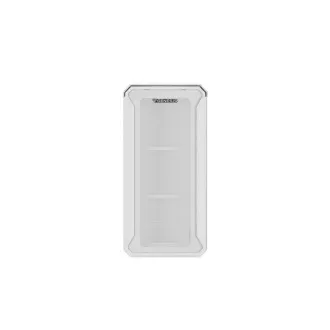 Computergehäuse Genesis IRID 503 ARGB LITE/Mini Tower/Transparent/Weiß