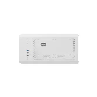 Computergehäuse Genesis IRID 503 ARGB LITE/Mini Tower/Transparent/Weiß