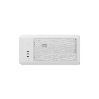 Computergehäuse Genesis IRID 503 ARGB LITE/Mini Tower/Transparent/Weiß