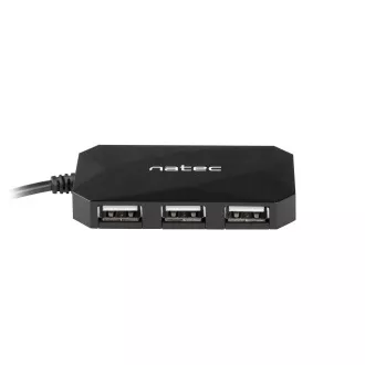 Natec Heuschrecke Hub 4x USB 2.0 HUB, schwarz Natec Heuschrecke Hub 4x USB 2.0 HUB, schwarz