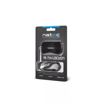 Natec Heuschrecke Hub 4x USB 2.0 HUB, schwarz Natec Heuschrecke Hub 4x USB 2.0 HUB, schwarz