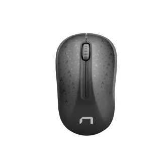 Natec optische Maus TOUCAN/1600 DPI/Büro/Optisch/1 600 DPI/Kabellos USB/Schwarz