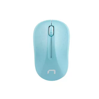 Natec Optische Maus TOUCAN/1600 DPI/Prüfung/Optisch/1 600 DPI/Kabellos USB/Weiß-Blau Natec Optische Maus TOUCAN/1600 DPI/Prüfung/Optisch/1 600 DPI/Kabellos USB/Weiß-Blau