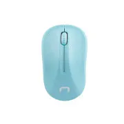 Natec Optische Maus TOUCAN/1600 DPI/Prüfung/Optisch/1 600 DPI/Kabellos USB/Weiß-Blau