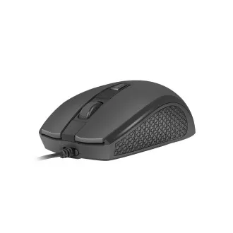 Natec Optische Maus HOOPOE 2/1600 DPI/Büro/Optik/1600 DPI/Kabellos USB/Schwarz