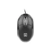 Natec Optische Maus VIREO 2/1000 DPI/Office/Optisch/1000 DPI/Kabellos USB/Schwarz