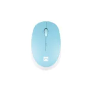 Natec Optische Maus HARRIER 2/1600 DPI/Büro/Optik/1600 DPI/Kabellos Bluetooth/Hellblau