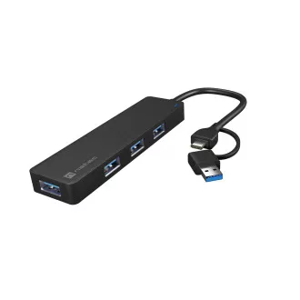 Natec MAYFLY Hub 4xUSB-A 3.0 HUB USB-A Adapter Natec MAYFLY Hub 4xUSB-A 3.0 HUB USB-A Adapter