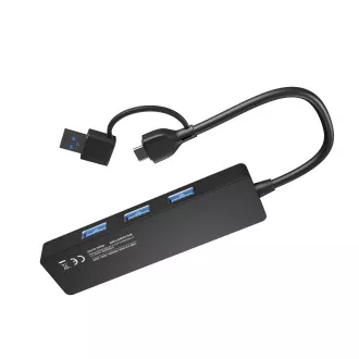 Natec MAYFLY Hub 4xUSB-A 3.0 HUB USB-A Adapter Natec MAYFLY Hub 4xUSB-A 3.0 HUB USB-A Adapter