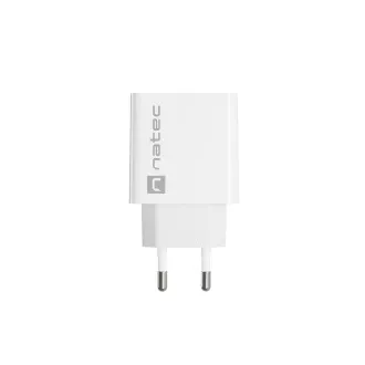Universal-Ladegerät Natec RIBERA 18W 1X USB-A, weiß Universal-Ladegerät Natec RIBERA 18W 1X USB-A, weiß