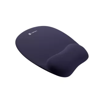 Natec CHIPMUNK ergonomisches Mauspad, Memory-Schaum, Marineblau, 230x200 mm Natec CHIPMUNK ergonomisches Mauspad, Memory-Schaum, Marineblau, 230x200 mm