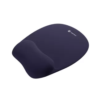 Natec CHIPMUNK ergonomisches Mauspad, Memory-Schaum, Marineblau, 230x200 mm Natec CHIPMUNK ergonomisches Mauspad, Memory-Schaum, Marineblau, 230x200 mm