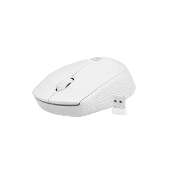 Maus Natec STORK/Office/Optisch/1 600 DPI/Kabellos USB/Weiß Maus Natec STORK/Office/Optisch/1 600 DPI/Kabellos USB/Weiß