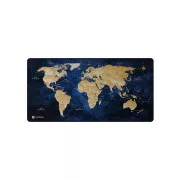 Maxi-Mauspad Natec WORLD, 80x40cm, blau