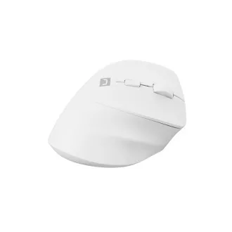 Natec CRAKE 2 Drahtlose Maus/Büro/Optisch/2 400 DPI/USB BT/Weiß/Vertikal/Optisch/Rechtshänder Natec CRAKE 2 Drahtlose Maus/Büro/Optisch/2 400 DPI/USB BT/Weiß/Vertikal/Optisch/Rechtshänder
