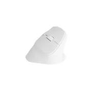 Natec CRAKE 2 Drahtlose Maus/Büro/Optisch/2 400 DPI/USB BT/Weiß/Vertikal/Optisch/Rechtshänder