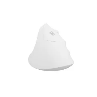 Natec CRAKE 2 Drahtlose Maus/Büro/Optisch/2 400 DPI/USB BT/Weiß/Vertikal/Optisch/Rechtshänder