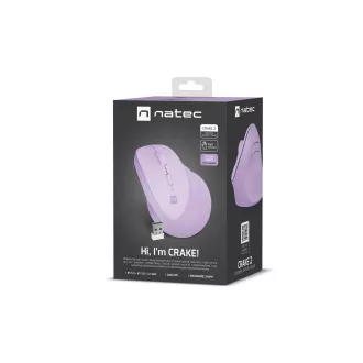 Kabellose vertikale Maus Natec CRAKE 2/Optical/2 400 DPI/USB BT/Levan/Vertical/Optical/Pro rechtshändig Kabellose vertikale Maus Natec CRAKE 2/Optical/2 400 DPI/USB BT/Levan/Vertical/Optical/Pro rechtshändig