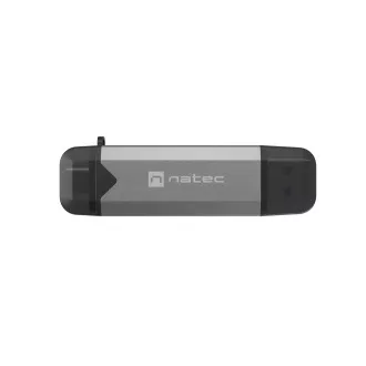 Natec SCARAB 3 USB-A USB-C 3.1 GEN 1/microSD/microSDHC/microSDXC/SD/SDHC/SDXC/T-Flash Kartenleser Natec SCARAB 3 USB-A USB-C 3.1 GEN 1/microSD/microSDHC/microSDXC/SD/SDHC/SDXC/T-Flash Kartenleser